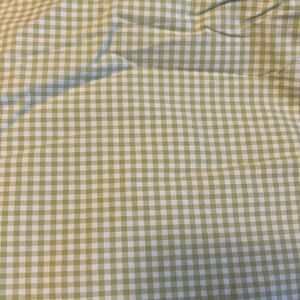 Pottery Barn Kids Gingham duvet cover